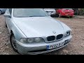 BMW 5 SERIES 2002: Обзор/тест автомобиля на разбор (машинокомплект) из Англии от «АвтоКухня»