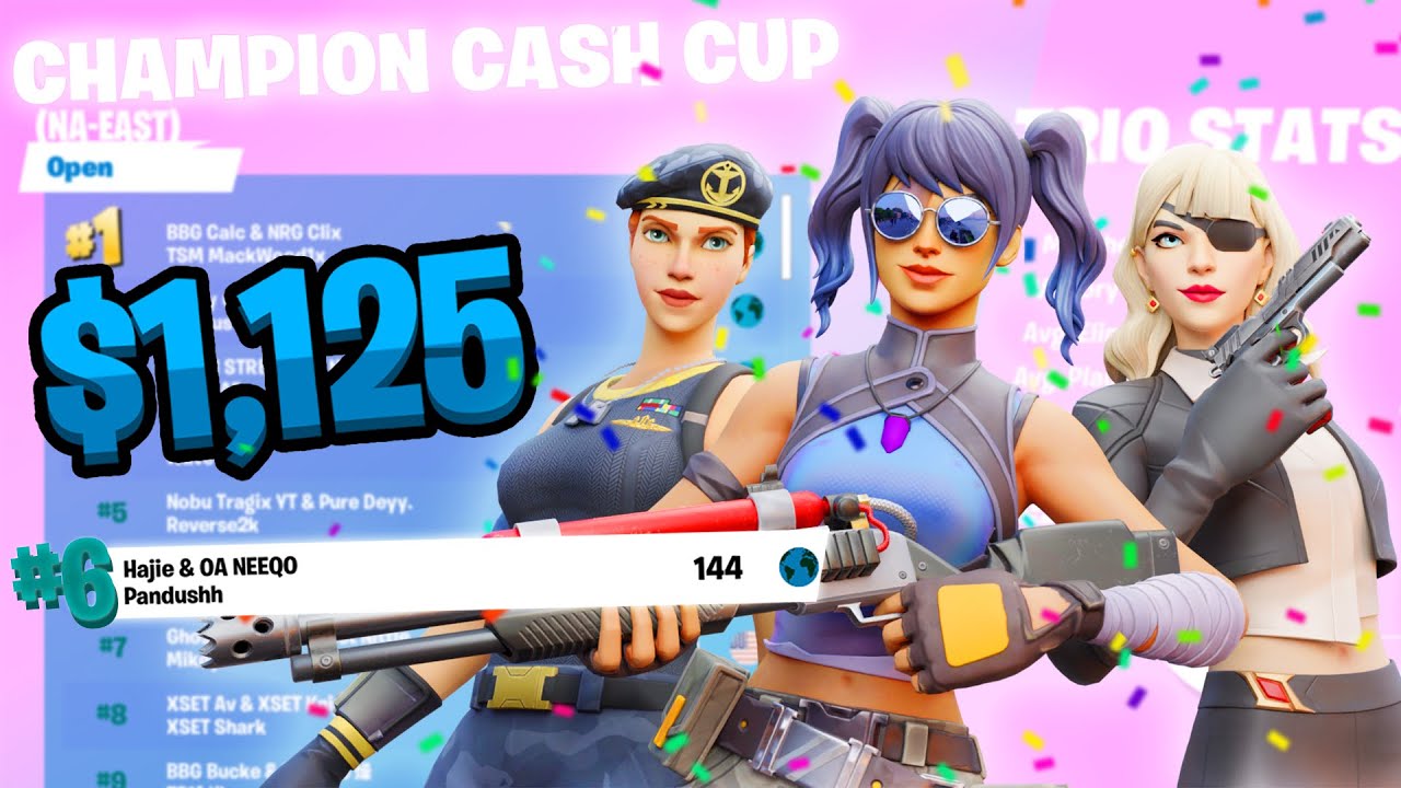 HOW WE CAME 6TH IN THE CHAMPIONS TRIO CASH CUP ($1,125)