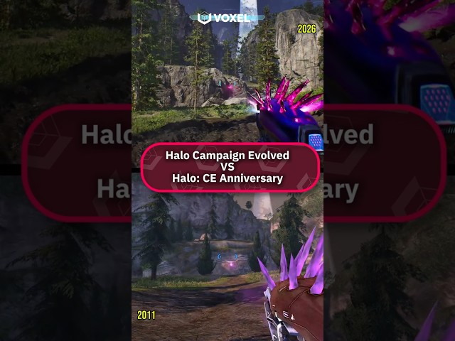 Imagem de Halo Campaign Evolved vs Halo Combat Evolved Anniversary - Comparativo gráfico