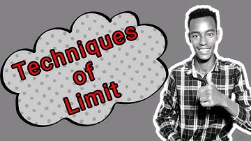 Techniques of Limit , Applied Mathematics ONE ; ATC TUBE