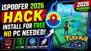 Pokemon Go Spoofing 2026 🔥 How to Install iSpoofer for FREE on iPhone 🔥 No PC Needed