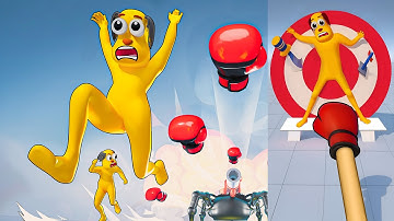 Annoying Uncle Punch Game - iOS Android Gameplay