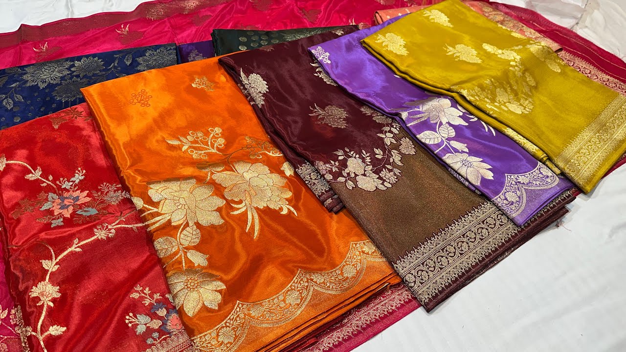 EP-7 Banarasi Katan Rangkat,Mashroo Silk, Viscose Georgette, @ShreeRichaSilkSarees 