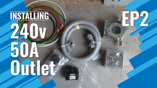 Installing a 220/240v 50A Outlet
