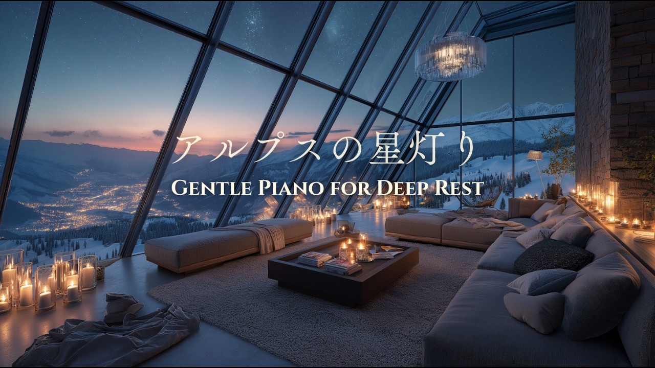 【夜のピアノBGM】自律神経を整える、深呼吸の夜｜Gentle Piano for Deep Rest
