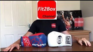 RIVAL HDE F BOXING GLOVE VS CLETO REYES SAFETEC GLOVES TITLE MATCH