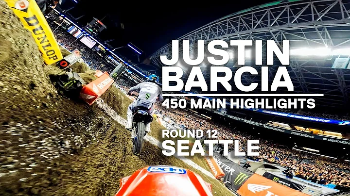 GoPro: Justin Barcia - 2022 Monster Energy Supercross - Seattle - 450 Main Event Highlights