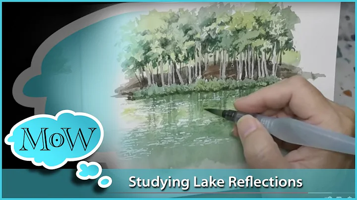 Relaxing Day of Watercolor at the Lake. Reflection Studies. Vlog. - DayDayNews