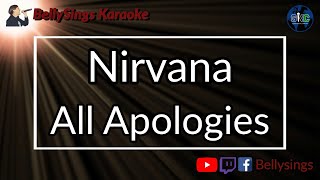 Nirvana - All Apologies (Karaoke)