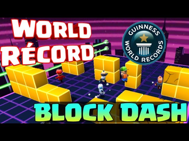 World Récord Block Dash Stumble Guys 