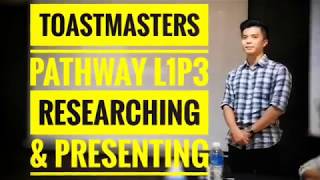 Toastmasters Pathways Level 1 Project 3 - Researching & Presenting | Benjamin Mok