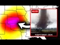 LIVE STORM CHASING - Dangerous Threat For Severe Wind/Tornadoes - MODERATE RISK