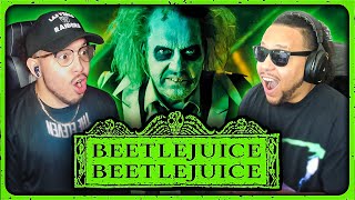 BEETLEJUICE 2 TRAILER REACTION!! | Jenna Ortega | Michael Keaton | Beetlejuice Beetlejuice | 2024