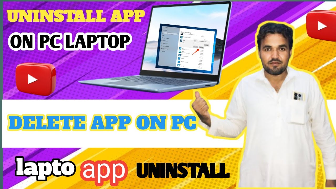Pc Remove App Laptop Se App Unistall Kaise Kare 2024?/ How To Uninstall App In Laptop ...