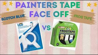 Painters Tape Face Off!  Frog Vs Scotch