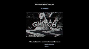9 Photoshop Actions / Action Sets by Designdell
