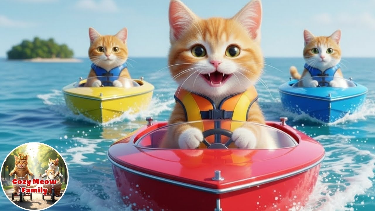 Cozy Meow Family | A Heartwarming Day with Cute Cats | Cat Videos & Animal Friends