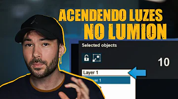 Como ligar luz no Lumion?