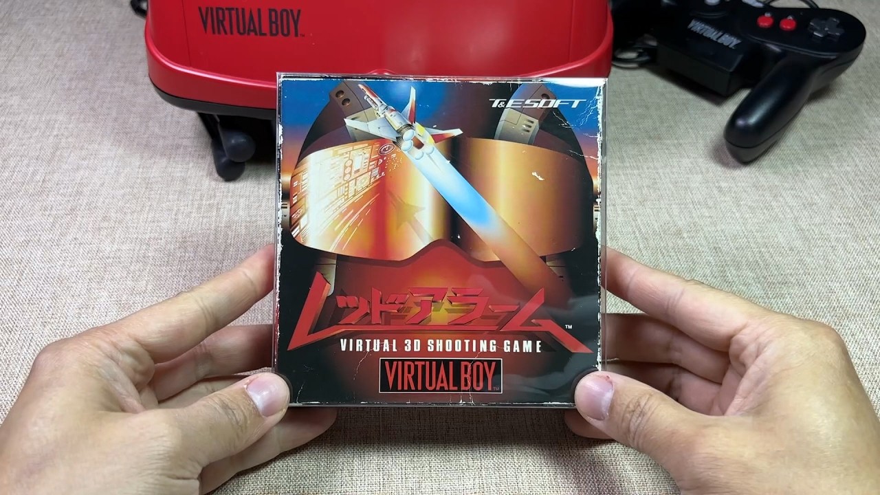 Red Alarm unbox (Virtual Boy)////レッドアラーム - YouTube