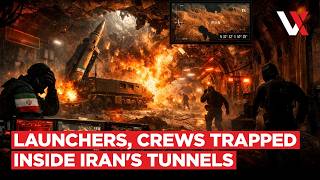 Inside Iran's Collapsed Tunnels— How Israeli Airstrikes Are Crippling Missile Launchers | VERTEX