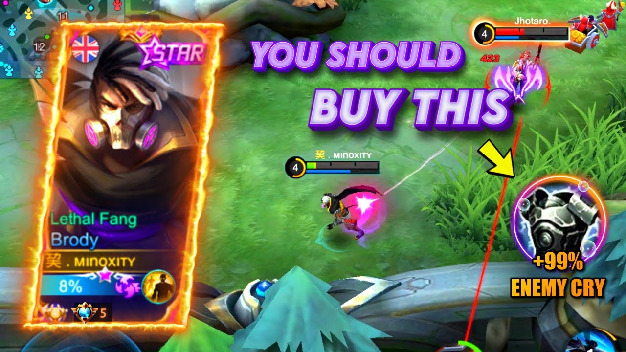 90% players not knowing this counter item 👀 | Brody Gameplay 2021 | MLBB | Brody tips and tricks