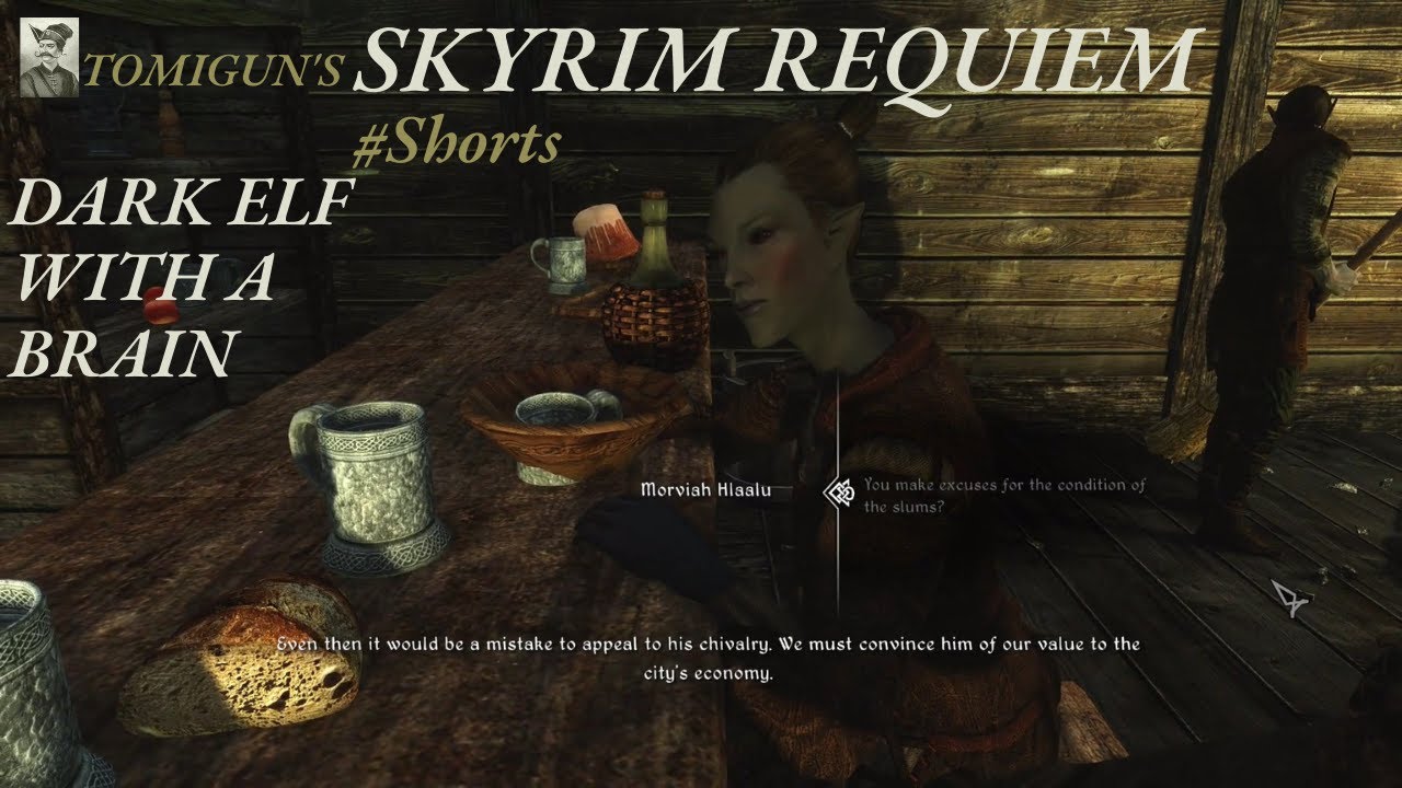 Dark Elf with a Brain (Skyrim)