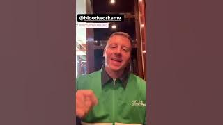 Macklemore on Bloodworks Northwest (Macklemore & Bloodworks Northwest's Instagram Stories)