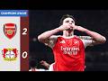 Arsenal Vs Bayer Leverkusen 2 0 Champions League 2026 Arsenal Goals
