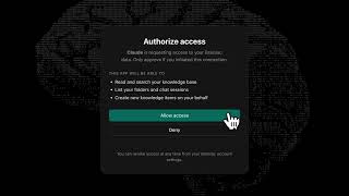 Connect Brainiac to Claude Desktop via Custom MCP Connector