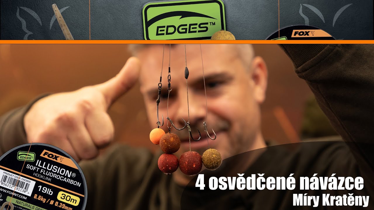 Čtyři osvědčené návázce Míry Kratěny