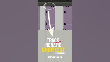 Rename your track events EASILY! #studioone #music #quicktips #producer