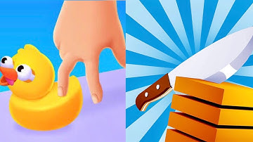 Slice it All vs Crushy Fingers All Levels Walkthrough Gameplay (Android, iOS) Part-5