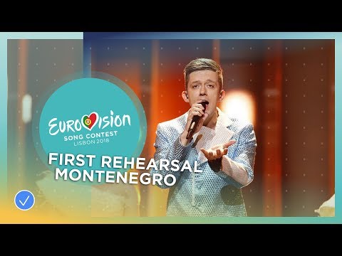 Vanja Radovanović - Inje - First Rehearsal - Montenegro - Eurovision 2018