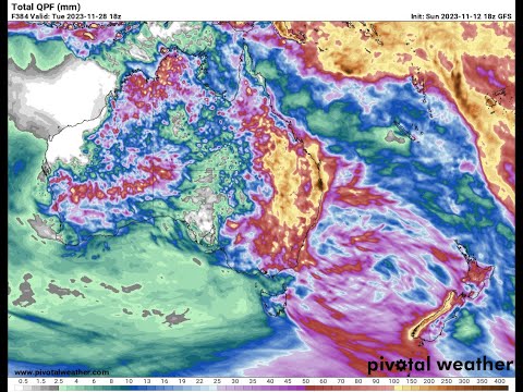 Severe Storm activity seen over the last 7 days Tuesday 14 November