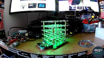 4Tronix Cube:Bit 5 x 5 x 5 LED Cube controlled by micro:bit
