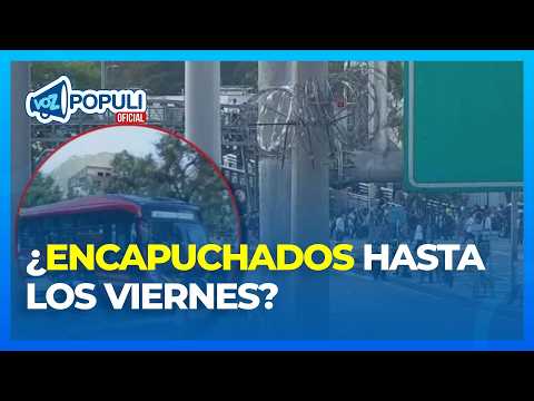 Protests in Bogotá this Friday: chaos on 26th Street and closed stations