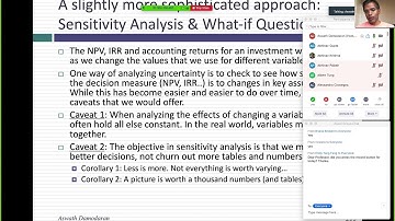 Session 13: Uncertainty in Investing and Equity-focused Analysis