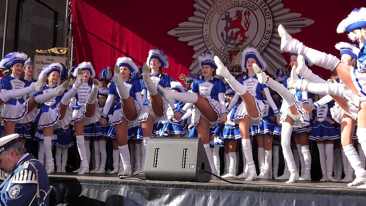 Große KG Rheinische Garde Blau-Weiss e.V. 1968 Düsseldorf 23.02.2025