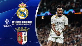 Real Madrid vs. Braga: Extended Highlights | UCL Group Stage MD 4 | CBS Sports Golazo