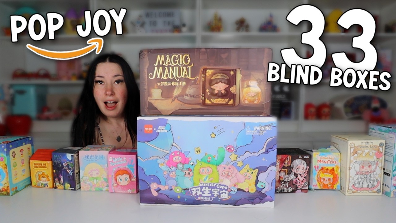 未開封 HIGHLIGHT ヨソプ バースデーBOX Opening 33 Blind Boxes from POP JOY *full cases* - YouTube
