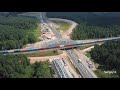 Новый мост. Развязка Минского и Наро-Фоминского шоссе в Кубинке. 07.2021. 4K