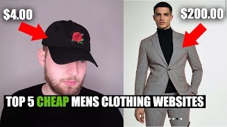 buy cheap mens clothes online