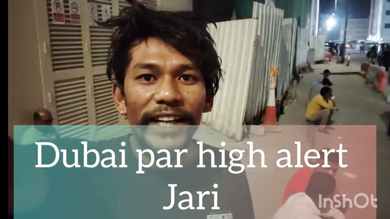 #daily vlog Iran ke attack k baad Dubai mey sabka nidharam ho gaya hai guys 😭 sab sadak par hai 