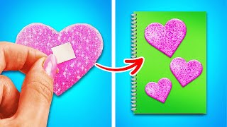 Awesome DIY School Supplies & Crafts And Easy School Hacks