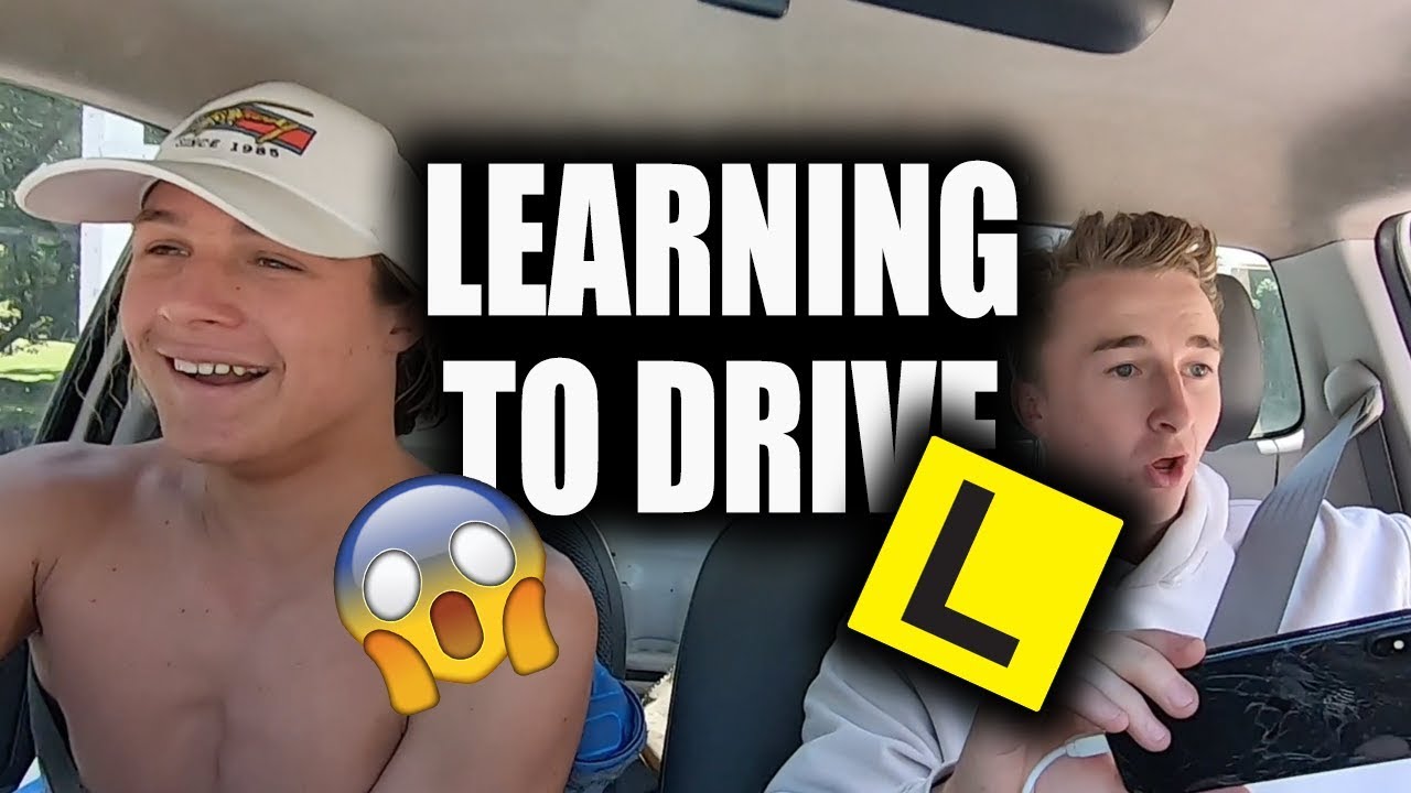 LEARNING TO DRIVE * ALMOST DIED* - YouTube