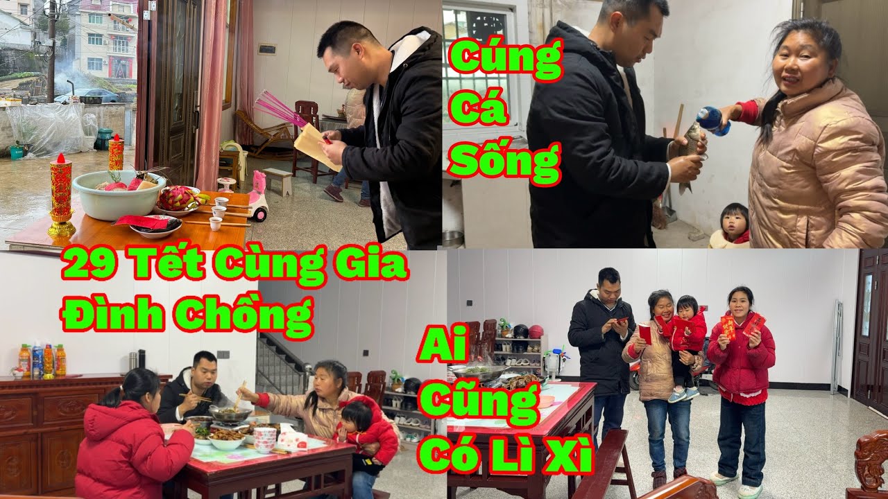 Phong Tục Cúng Tết Rất Lạ Ở Trung Quốc,Dán Giấy Đỏ Lên Đồ Cúng,Và Nhiều Điều Cấm Kỵ Trong Ngày Tết