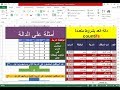 دالة العد بشروط متعددة - countifs