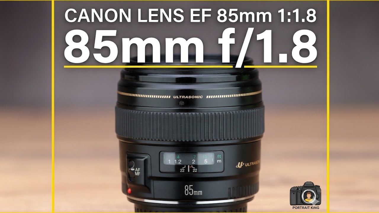 A legend that has contributed so much to photography - Canon 85mm
