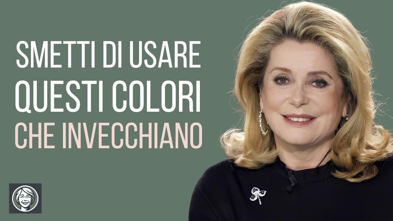 Colori che possono rovinare il tuo look dopo i 50 anni