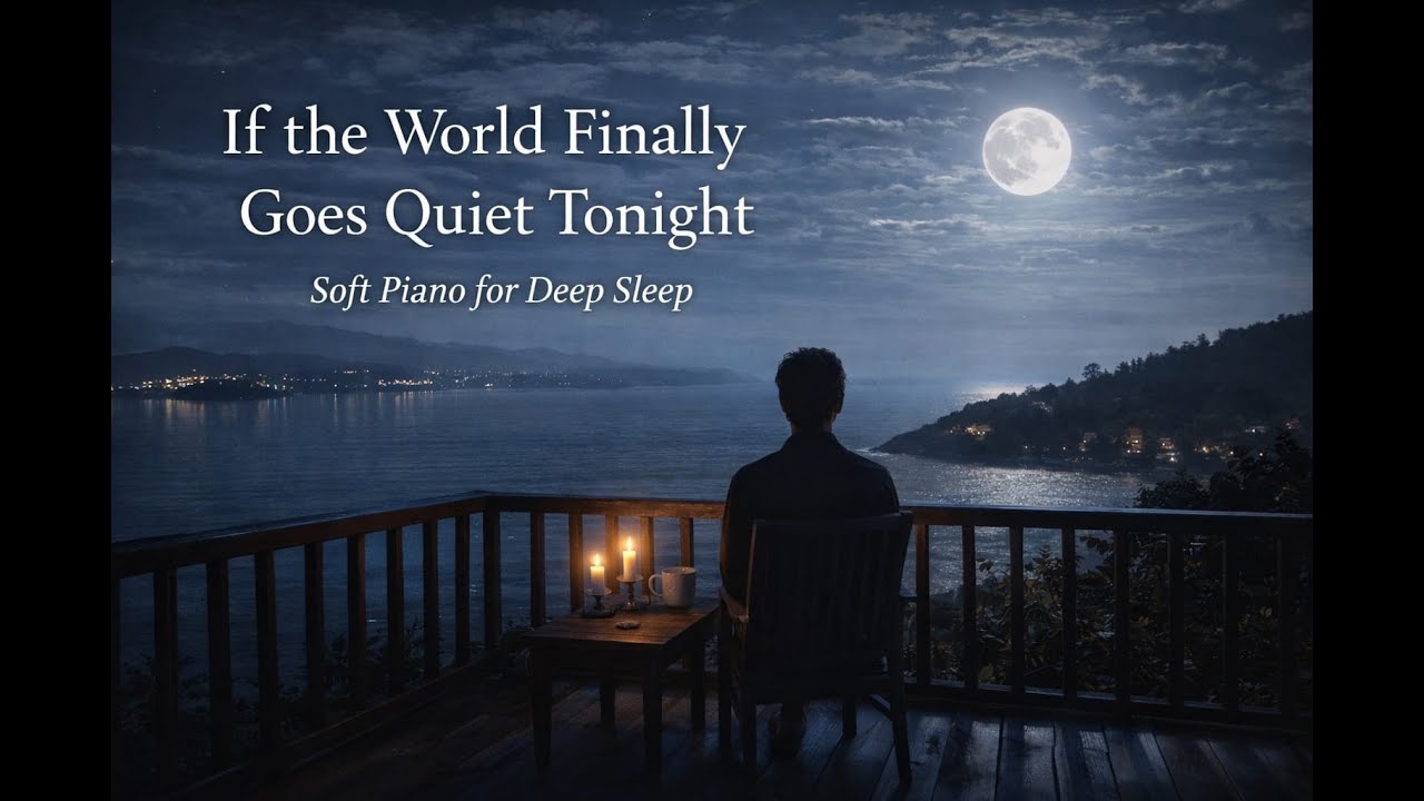 If the World Finally Goes Quiet Tonight | Calm Piano for Deep Sleep